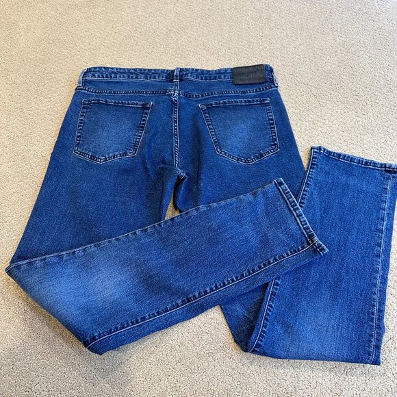 Bonobos Premium Stretch Jeans Tailored Size 35W x 32L Medium Wash #23083-BMC91 - Picture 4 of 14